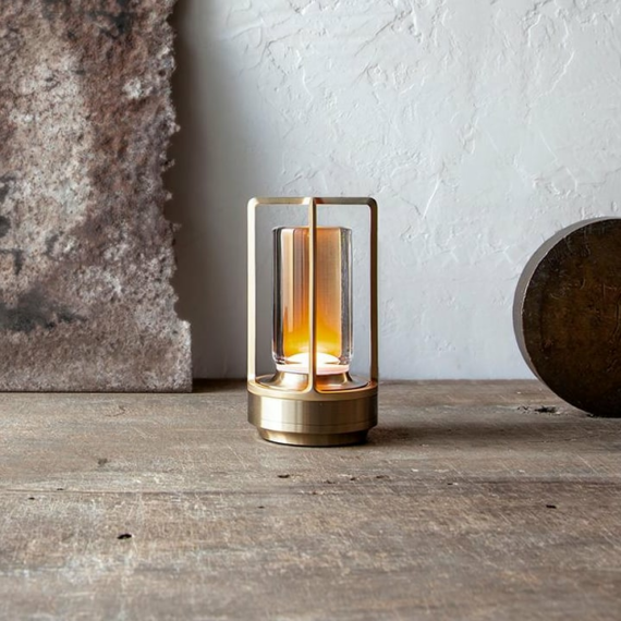 Dimmable Crystal Table Lamp